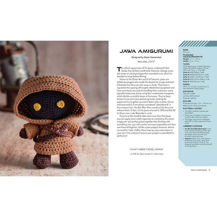 Star Wars: The Official Crochet Pattern Book