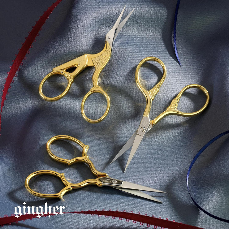 Gingher 3 1/2in Stork Embroidery Scissors