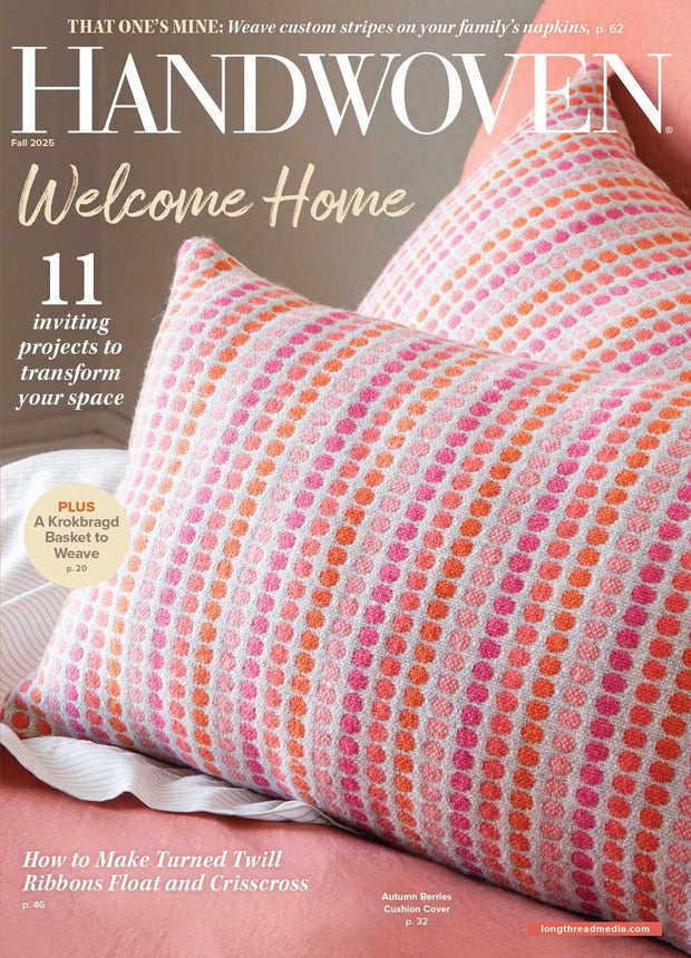 Handwoven Magazine Fall 2025, Volume XLVIII Number 8