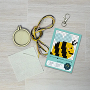 'bee Happy!' Mini Matchbox Cross Stitch Kit