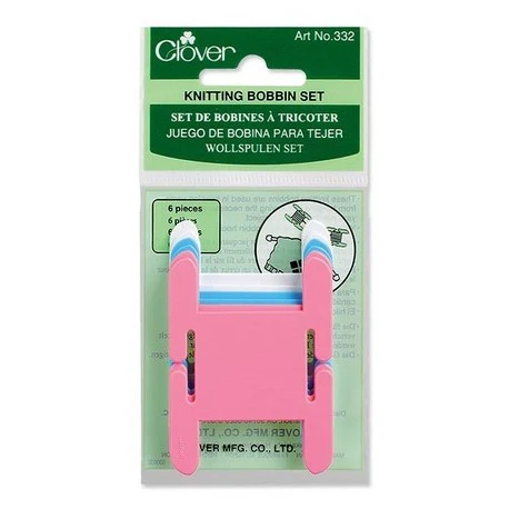 Clover Knitting Bobbin Set of 6