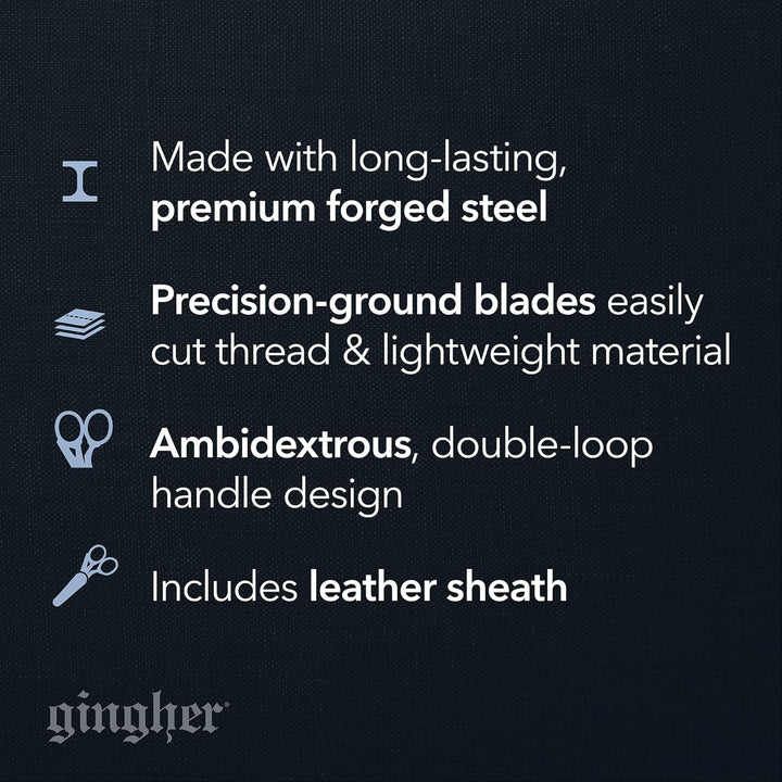 Gingher 3 1/2in Stork Embroidery Scissors