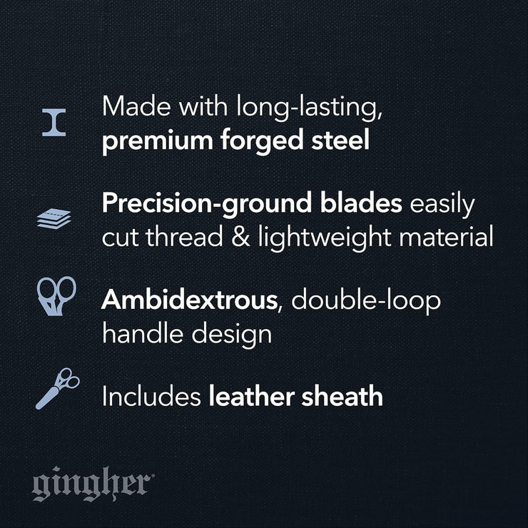 Gingher 3 1/2in Stork Embroidery Scissors