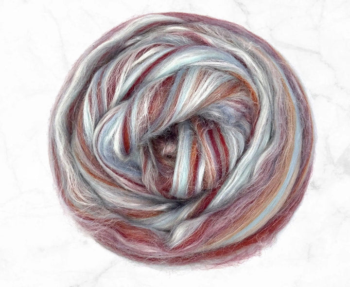 Dyed Merino Top Roving