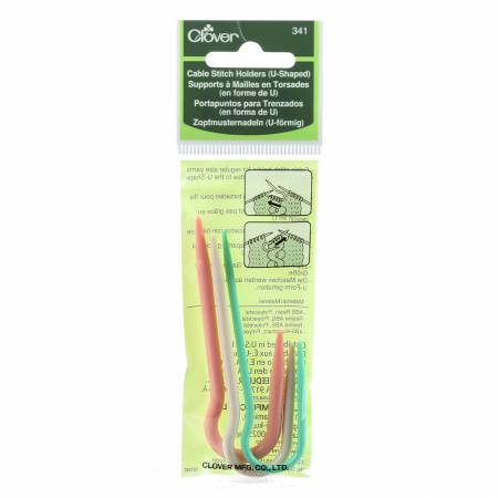 Clover U Cable Stitch Holder 3ct