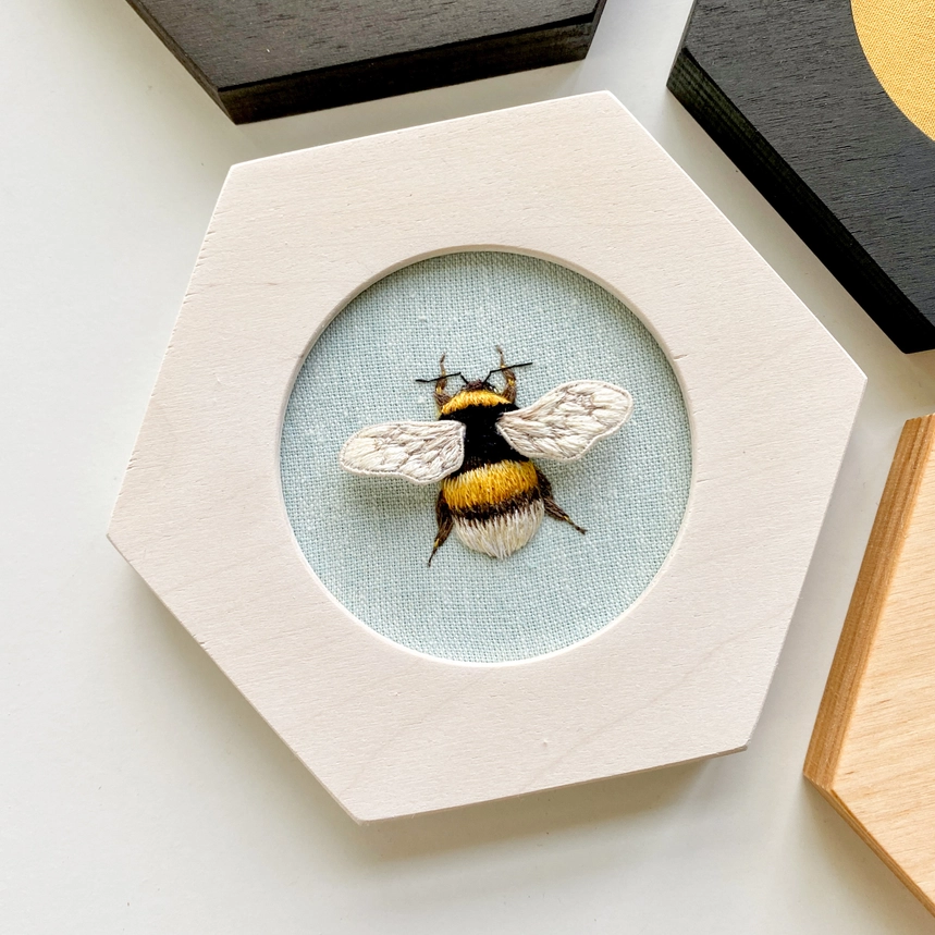 Hexagon Embroidery Hoop Frame for 3" Hoops