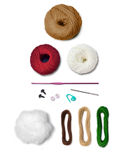 Rubi the Christmas Star Amigurumi Kit 2025 Christmas Collection by Circulo