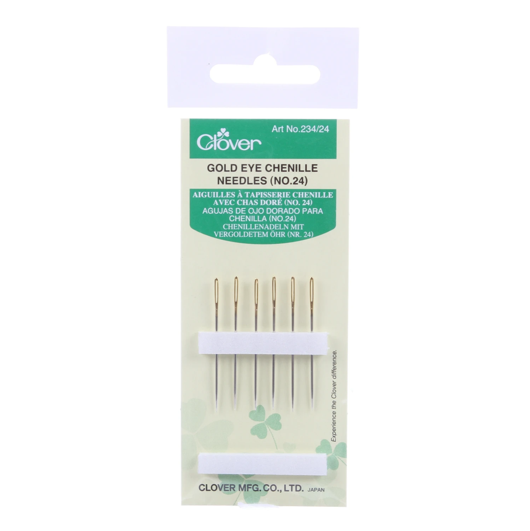 Clover Gold Eye Chenille Needles