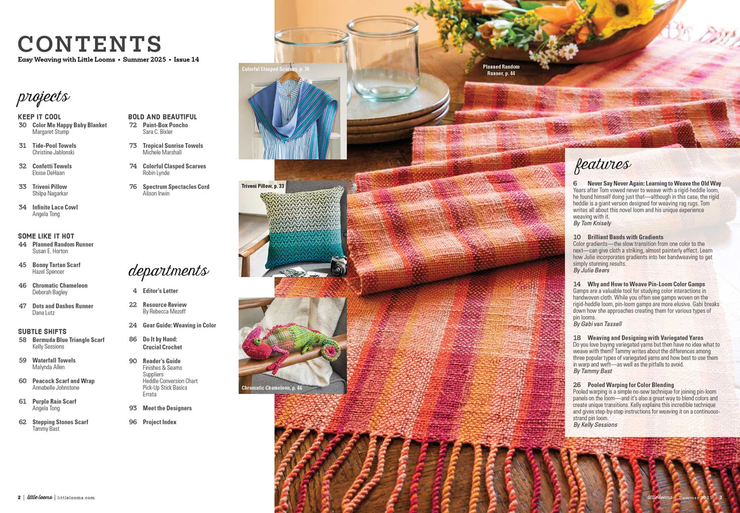 Easy Weaving With Little Looms Summer 2025