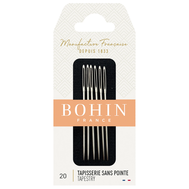 Canvas Round Tip Needles Size 20