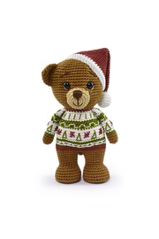 Toni the Bear of Joy Amigurumi Kit 2025 Christmas Collection by Circulo