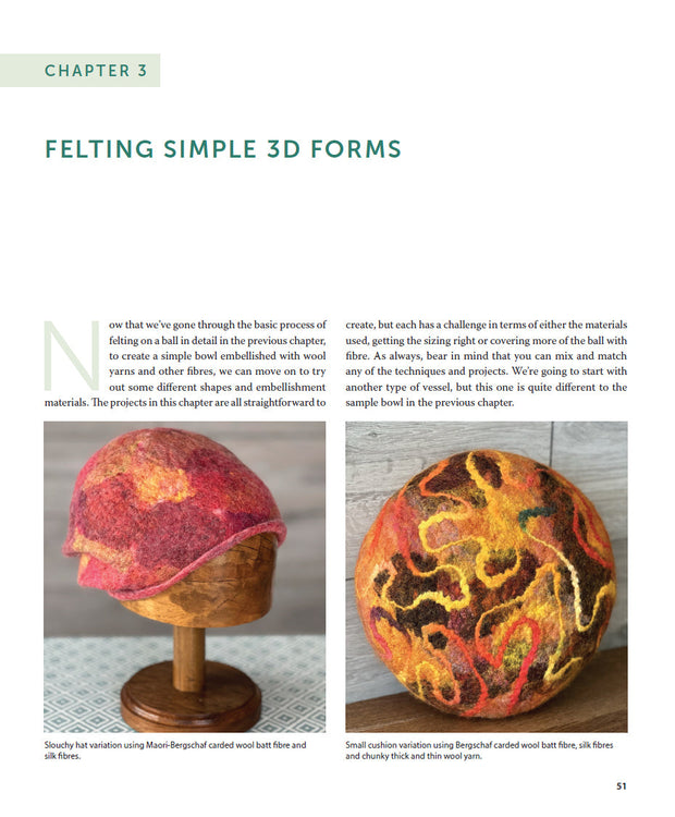 THREE-DIMENSIONAL WET FELTING