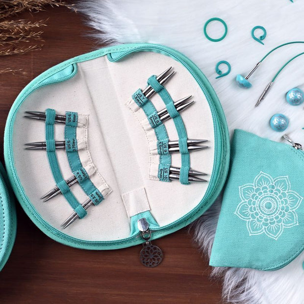 The Generosity Set Interchangeable Lace Needle Set 5cm/2" - KnitPro Mindful Collection