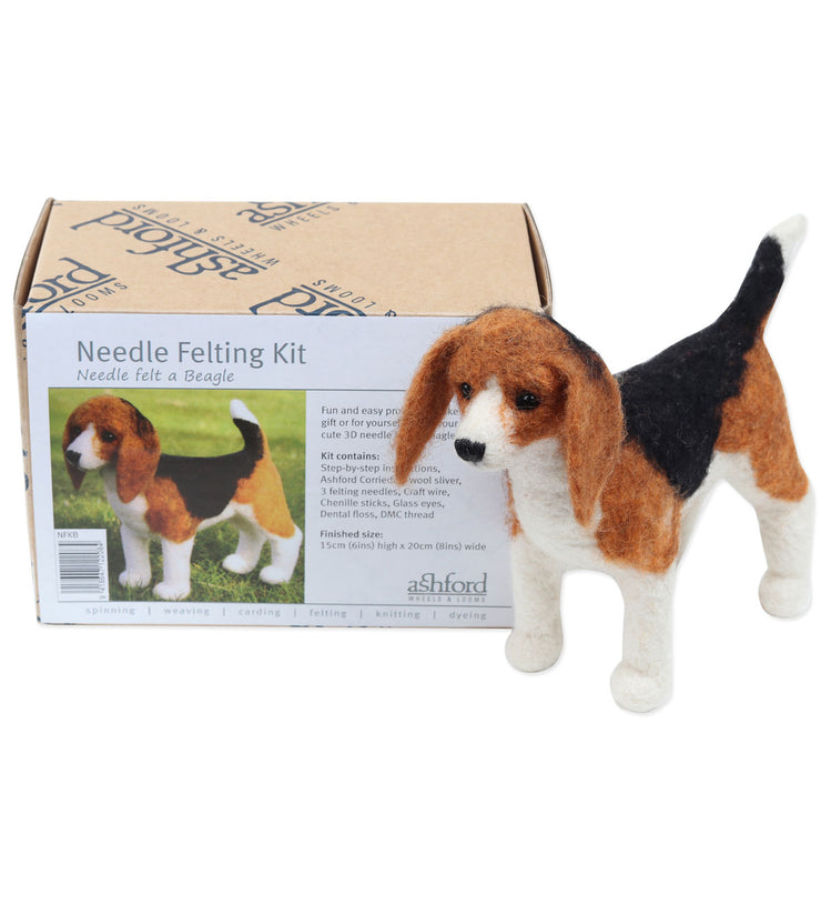 Needle Felting Kit - Beagle by Ashford Handicrafts