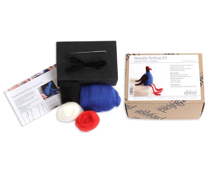 Needle Felting Kit - Pukeko by Ashford Handicrafts