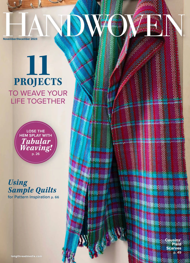 Handwoven Magazine November/December 2023, Volume XLIV Number 5