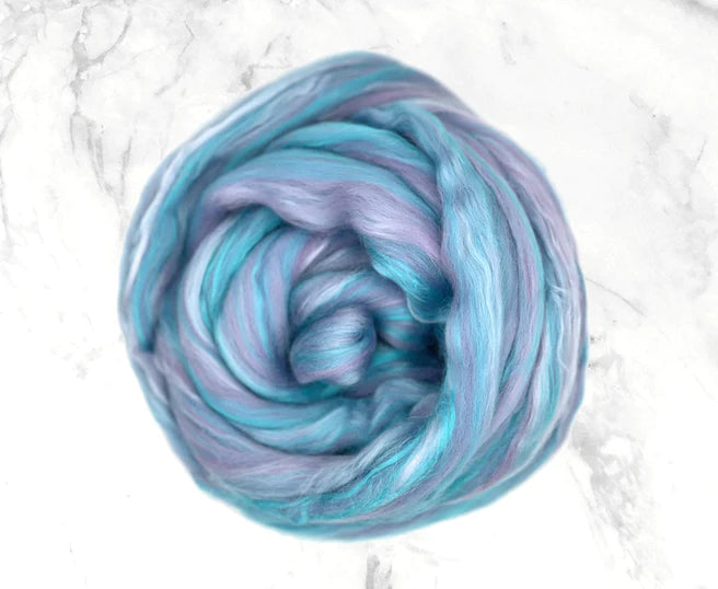 Merino Wool Blend Roving by the Ounce - Unicorn 2.0