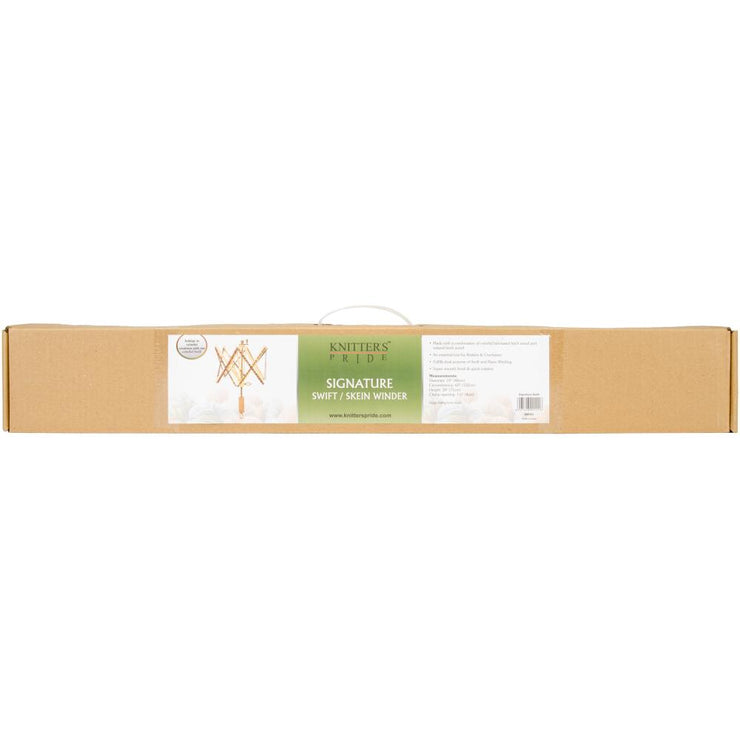 Signature Series Yarn Swift  by Knitter's Pride Box