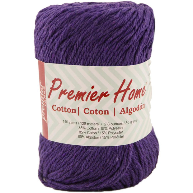 Premier Home Cotton Yarn Eggplant Purple