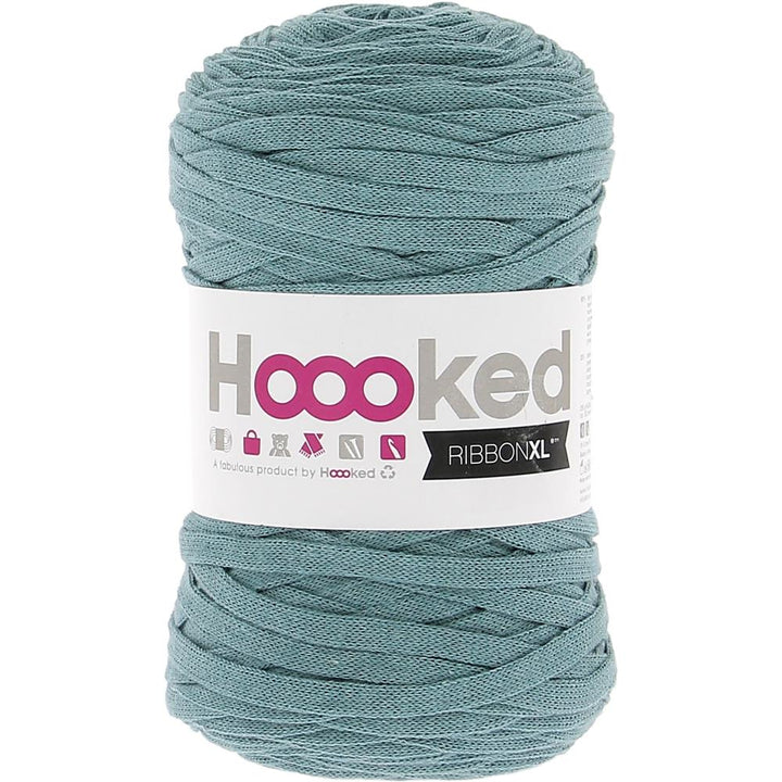 Hoooked Ribbon XL Yarn Emerald Splash