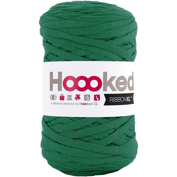 Hoooked Ribbon XL Yarn Lush Green