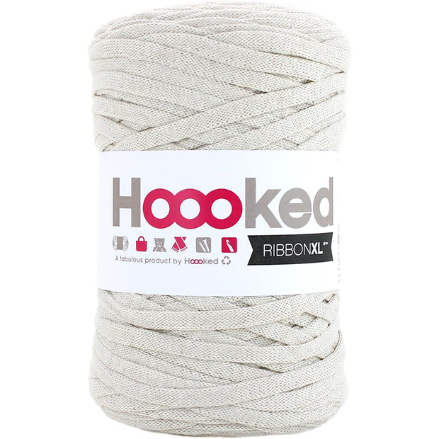 Hoooked Ribbon XL Yarn Sandy Ecru