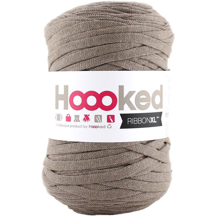 Hoooked Ribbon XL Yarn Earth Taupe