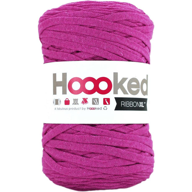 Hoooked Ribbon XL Yarn Crazy Plum