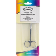 Traditional embroidery scissors with sharp points that provide clean cutting and easy maneuvering in small areas. A very versatile pair of scissors for all types of cutting.