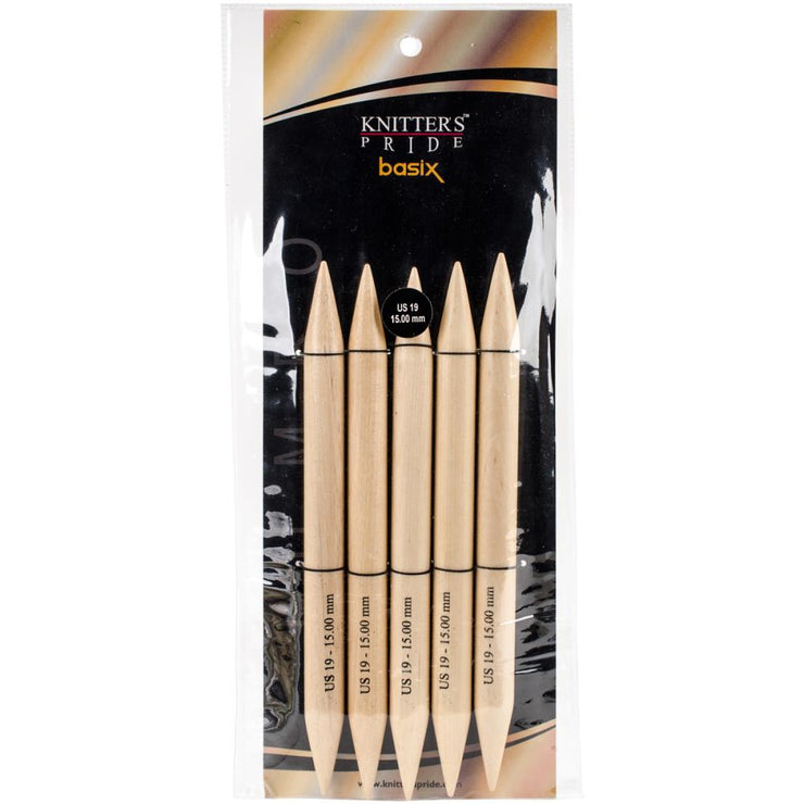 Basix Double Pointed Needles 8"