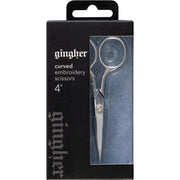 Sharp points for snipping tight threads. Have a stronger frame, perfect for cutting one layer of fabric, multiple strands of embroidery thread, and even lighter needlework yarn. The handsome, double-plated finish over nickel is durable. A protective leather sheath is included for storage. 