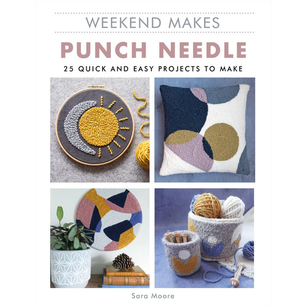 Punch Needle is one of the hottest trends in needlecraft right now. It's fun and it's fast! With 25 quick and easy punch needle designs, this book is great way to learn the craft or challenge yourself with a new design idea. This title introduces you to the basics of the craft, including the materials you need, marking your fabric, and the basic stitches and techniques. There are also tips for successful stitching, guiding you through the process of making some stunning projects in very little time. Softcov