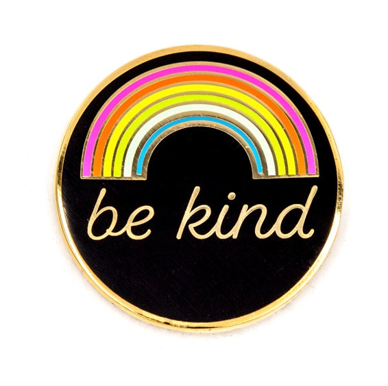 Be Kind Rainbow Enamel Pin