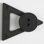 Closure with Button - Size: 70mm