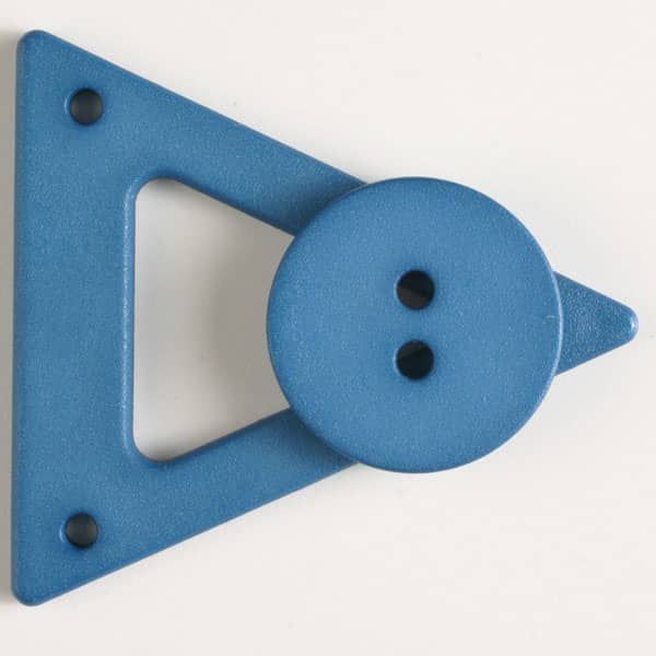 Closure with Button - Size: 70mm
