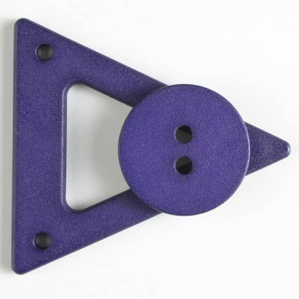 Closure with Button - Size: 70mm
