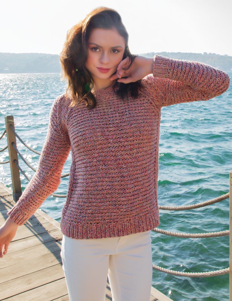 Spring Harbour Knitting Pattern Book by Jody Long for Flora (Softcover)