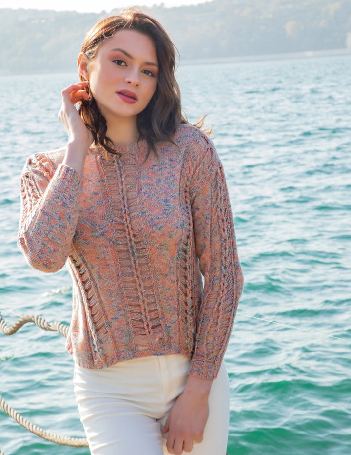 Spring Harbour Knitting Pattern Book by Jody Long for Flora (Softcover)