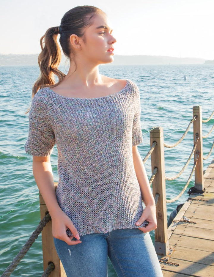 Spring Harbour Knitting Pattern Book by Jody Long for Flora (Softcover)