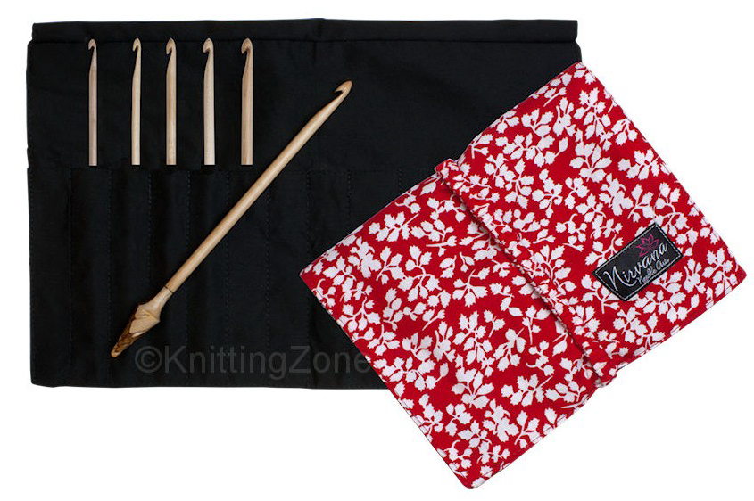 Nirvana Maple Crochet Hook Gift Set with 7" Needle and Hook Case