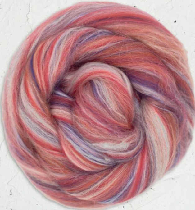 Merino Wool Blend Roving by the Ounce - Hydra