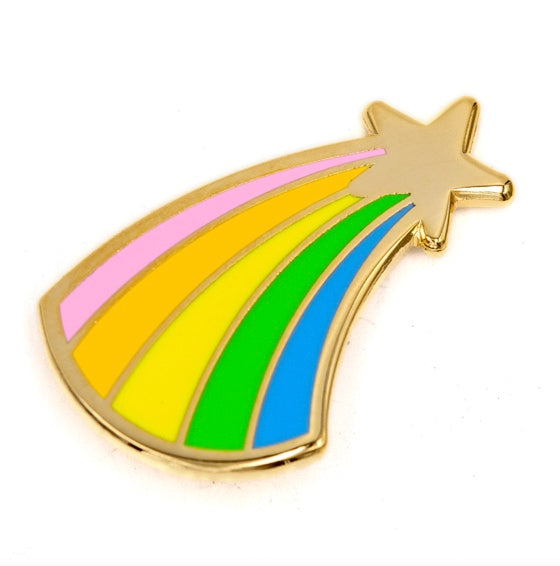 Shooting Star Enamel Pin
