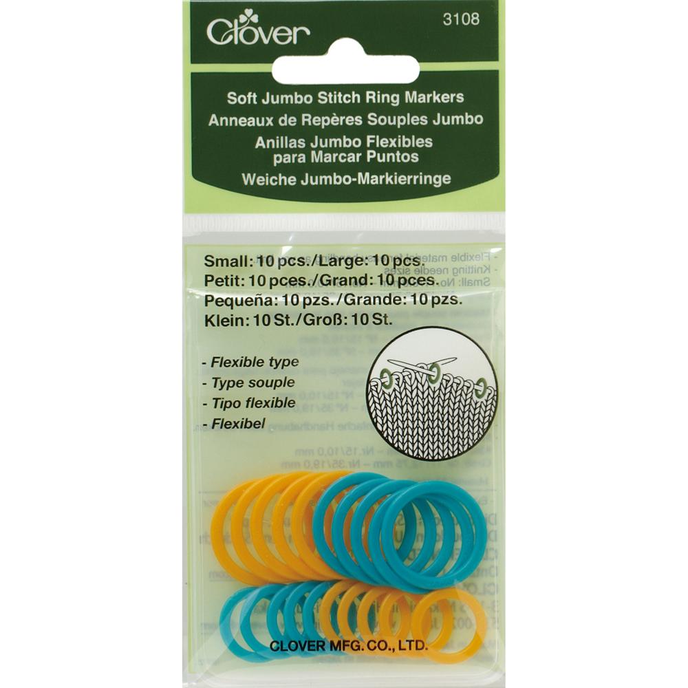 Clover Soft Stitch Ring Markers