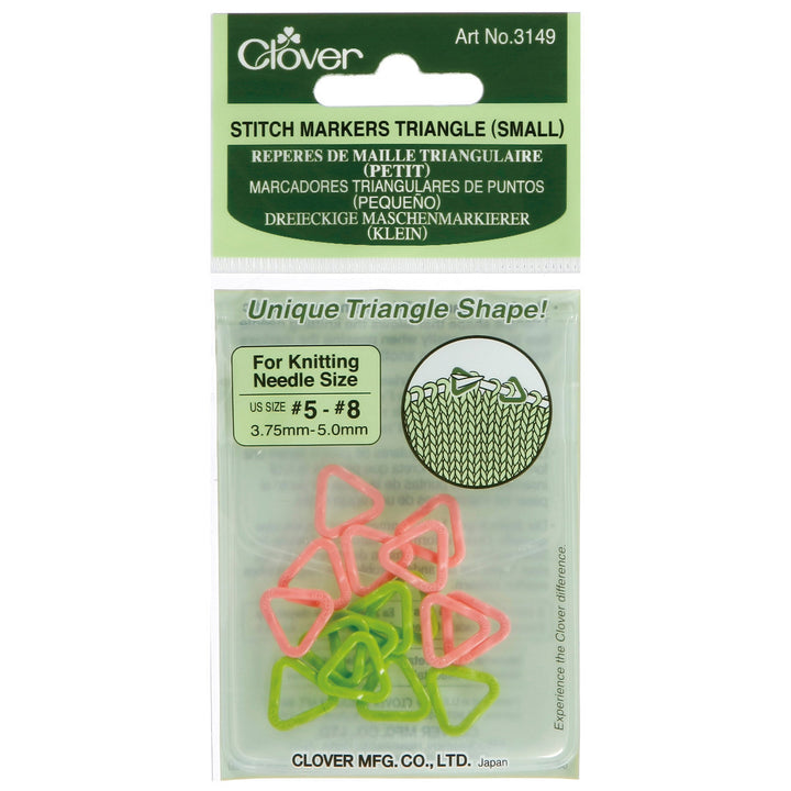 Clover Stitch Markers Triangle