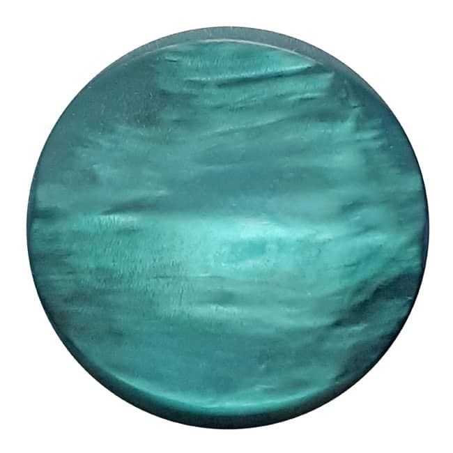 Polyester Pearl Imitation mat Button with shank - Size: 20mm