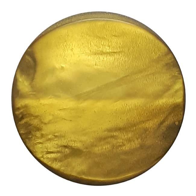 Polyester Pearl Imitation mat Button with shank - Size: 20mm