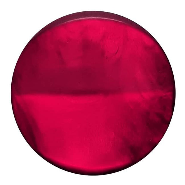 Polyester Pearl Imitation mat Button with shank - Size: 20mm
