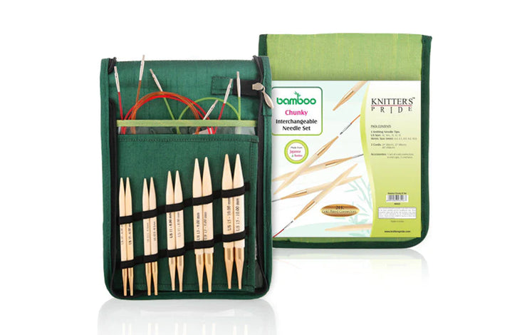 Knitter's Pride Bamboo Chunky Interchangeable Needle Set