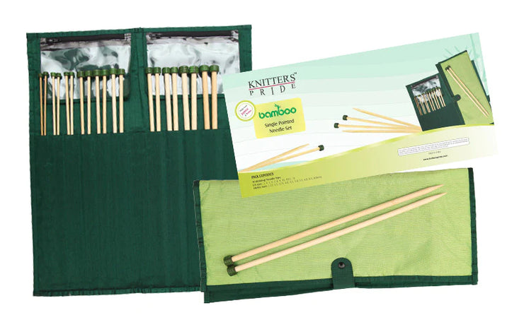 Knitter's Pride Bamboo Single Pointed Needle Set