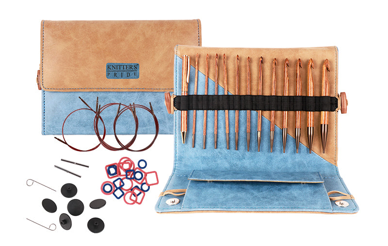 Ginger Interchangeable Tunisian Crochet Hook Set